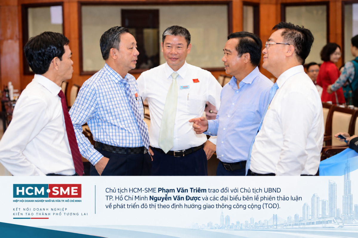 HCM-SME góp ý hoàn thiện cơ chế phát triển đô thị theo mô hình TOD
